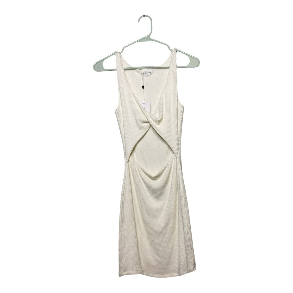 Women’s Lovers and Friends twist front, ribbed dress, size XS